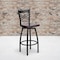 Flash Furniture Black X Swivel Stool-Mah Seat, PK2 2-XU-6F8B-XSWVL-MAHW-GG - alternate 1