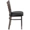 Flash Furniture Clear Ladder Chair-Black Seat, PK2 2-XU-DG694BLAD-CLR-BLKV-GG - alternate 10