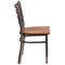 Flash Furniture Clear Ladder Chair-Cherry Seat, PK2 2-XU-DG694BLAD-CLR-CHYW-GG - alternate 8