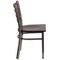 Flash Furniture Clear Ladder Chair-Wal Seat, PK2 2-XU-DG694BLAD-CLR-WALW-GG - alternate 7