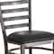 Flash Furniture Clear Ladder Stool-Black Seat, PK2 2-XU-DG697BLAD-CLR-BAR-BLKV-GG - alternate 9