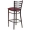 Flash Furniture Clear Ladder Stool-Burg Seat, PK2 2-XU-DG697BLAD-CLR-BAR-BURV-GG - alternate 4