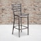 Flash Furniture Clear Ladder Stool-Wal Seat, PK2 2-XU-DG697BLAD-CLR-BAR-WALW-GG - alternate 1