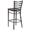 Flash Furniture Clear Ladder Stool-Wal Seat, PK2 2-XU-DG697BLAD-CLR-BAR-WALW-GG - alternate 2