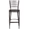 Flash Furniture Clear Ladder Stool-Wal Seat, PK2 2-XU-DG697BLAD-CLR-BAR-WALW-GG - alternate 8