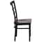 Flash Furniture Black Window Chair-Wal Seat, PK2 2-XU-DG6Q3BWIN-WALW-GG - alternate 8