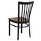 Flash Furniture Black School Chair-Cherry Seat, PK2 2-XU-DG6Q4BSCH-CHYW-GG - alternate 3