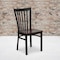Flash Furniture Black School Chair-Mah Seat, PK2 2-XU-DG6Q4BSCH-MAHW-GG - alternate 1