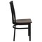 Flash Furniture Black School Chair-Mah Seat, PK2 2-XU-DG6Q4BSCH-MAHW-GG - alternate 7