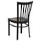 Flash Furniture Black School Chair-Mah Seat, PK2 2-XU-DG6Q4BSCH-MAHW-GG - alternate 2