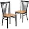 Flash Furniture Black School Chair-Nat Seat, PK2 2-XU-DG6Q4BSCH-NATW-GG - alternate 3