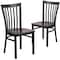 Flash Furniture Black School Chair-Wal Seat, PK2 2-XU-DG6Q4BSCH-WALW-GG - alternate 6
