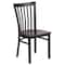 Flash Furniture Black School Chair-Wal Seat, PK2 2-XU-DG6Q4BSCH-WALW-GG - alternate 2