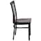 Flash Furniture Black School Chair-Wal Seat, PK2 2-XU-DG6Q4BSCH-WALW-GG - alternate 8