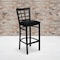 Flash Furniture Black Window Stool-Black Seat, PK2 2-XU-DG6R7BWIN-BAR-BLKV-GG - alternate 1