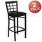 Flash Furniture Black Window Stool-Black Seat, PK2 2-XU-DG6R7BWIN-BAR-BLKV-GG - alternate 6