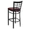 Flash Furniture Black Window Stool-Burg Seat, PK2 2-XU-DG6R7BWIN-BAR-BURV-GG - alternate 3