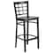 Flash Furniture Black Window Stool-Wal Seat, PK2 2-XU-DG6R7BWIN-BAR-WALW-GG - alternate 4
