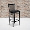 Flash Furniture Black School Stool-Black Seat, PK2 2-XU-DG6R8BSCH-BAR-BLKV-GG - alternate 1