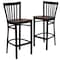 Flash Furniture Black School Stool-Cherry Seat, PK2 2-XU-DG6R8BSCH-BAR-CHYW-GG - alternate 6