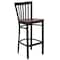 Flash Furniture Black School Stool-Cherry Seat, PK2 2-XU-DG6R8BSCH-BAR-CHYW-GG - alternate 2