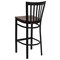 Flash Furniture Black School Stool-Cherry Seat, PK2 2-XU-DG6R8BSCH-BAR-CHYW-GG - alternate 3