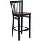 Flash Furniture Black School Stool-Mah Seat, PK2 2-XU-DG6R8BSCH-BAR-MAHW-GG - alternate 5