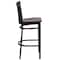 Flash Furniture Black School Stool-Mah Seat, PK2 2-XU-DG6R8BSCH-BAR-MAHW-GG - alternate 8