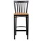 Flash Furniture Black School Stool-Nat Seat, PK2 2-XU-DG6R8BSCH-BAR-NATW-GG - alternate 7