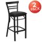 Flash Furniture Black Ladder Stool-Black Seat, PK2 2-XU-DG6R9BLAD-BAR-BLKV-GG - alternate 6