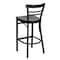 Flash Furniture Black Ladder Stool-Mah Seat, PK2 2-XU-DG6R9BLAD-BAR-MAHW-GG - alternate 5