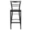 Flash Furniture Black Ladder Stool-Wal Seat, PK2 2-XU-DG6R9BLAD-BAR-WALW-GG - alternate 7