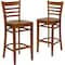 Flash Furniture HERCULES Series Ladder Back Cherry Wood Restaurant Barstool, PK2 2-XU-DGW0005BARLAD-CHY-GG - alternate 4
