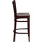 Flash Furniture HERCULES Series Ladder Back Mahogany Wood Restaurant Barstool, PK2 2-XU-DGW0005BARLAD-MAH-GG - alternate 7