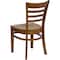 Flash Furniture HERCULES Series Ladder Back Cherry Wood Restaurant Chair, PK2 2-XU-DGW0005LAD-CHY-GG - alternate 3