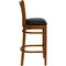 Flash Furniture Cherry Wood Stool-Blk Vinyl, PK2 2-XU-DGW0008BARVRT-CHY-BLKV-GG - alternate 8
