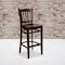 Flash Furniture Mahogany Wood Stool, PK2 2-XU-DGW0008BARVRT-MAH-GG - alternate 1