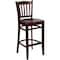 Flash Furniture Mahogany Wood Stool, PK2 2-XU-DGW0008BARVRT-MAH-GG - alternate 4