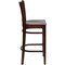 Flash Furniture Mahogany Wood Stool, PK2 2-XU-DGW0008BARVRT-MAH-GG - alternate 7
