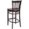 Flash Furniture Mahogany Wood Stool, PK2 2-XU-DGW0008BARVRT-MAH-GG - alternate 6