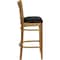 Flash Furniture Natural Wood Stool-Blk Vinyl, PK2 2-XU-DGW0008BARVRT-NAT-BLKV-GG - alternate 7
