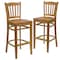 Flash Furniture Natural Wood Stool, PK2 2-XU-DGW0008BARVRT-NAT-GG - alternate 5