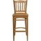Flash Furniture Natural Wood Stool, PK2 2-XU-DGW0008BARVRT-NAT-GG - alternate 8