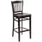 Flash Furniture Walnut Wood Stool, PK2 2-XU-DGW0008BARVRT-WAL-GG - alternate 4