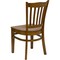 Flash Furniture HERCULES Series Vertical Slat Back Cherry Wood Restaurant Chair, PK2 2-XU-DGW0008VRT-CHY-GG - alternate 4