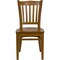 Flash Furniture HERCULES Series Vertical Slat Back Cherry Wood Restaurant Chair, PK2 2-XU-DGW0008VRT-CHY-GG - alternate 7
