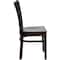 Flash Furniture HERCULES Series Vertical Slat Back Walnut Wood Restaurant Chair, PK2 2-XU-DGW0008VRT-WAL-GG - alternate 8