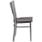 Flash Furniture Silver Slat Chair-Wal Seat, PK2 2-XU-DG-60401-WALW-GG - alternate 7