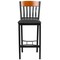 Flash Furniture Bk/Chy Vert Stool-Black Seat, PK2 2-XU-DG-60618B-CHY-BLKV-GG - alternate 8