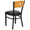 Flash Furniture Bk/Nat Circle Chair-Black Seat, PK2 2-XU-DG-6F2B-CIR-BLKV-GG - alternate 8